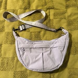 Brixley Periwinkle Crescent Bag